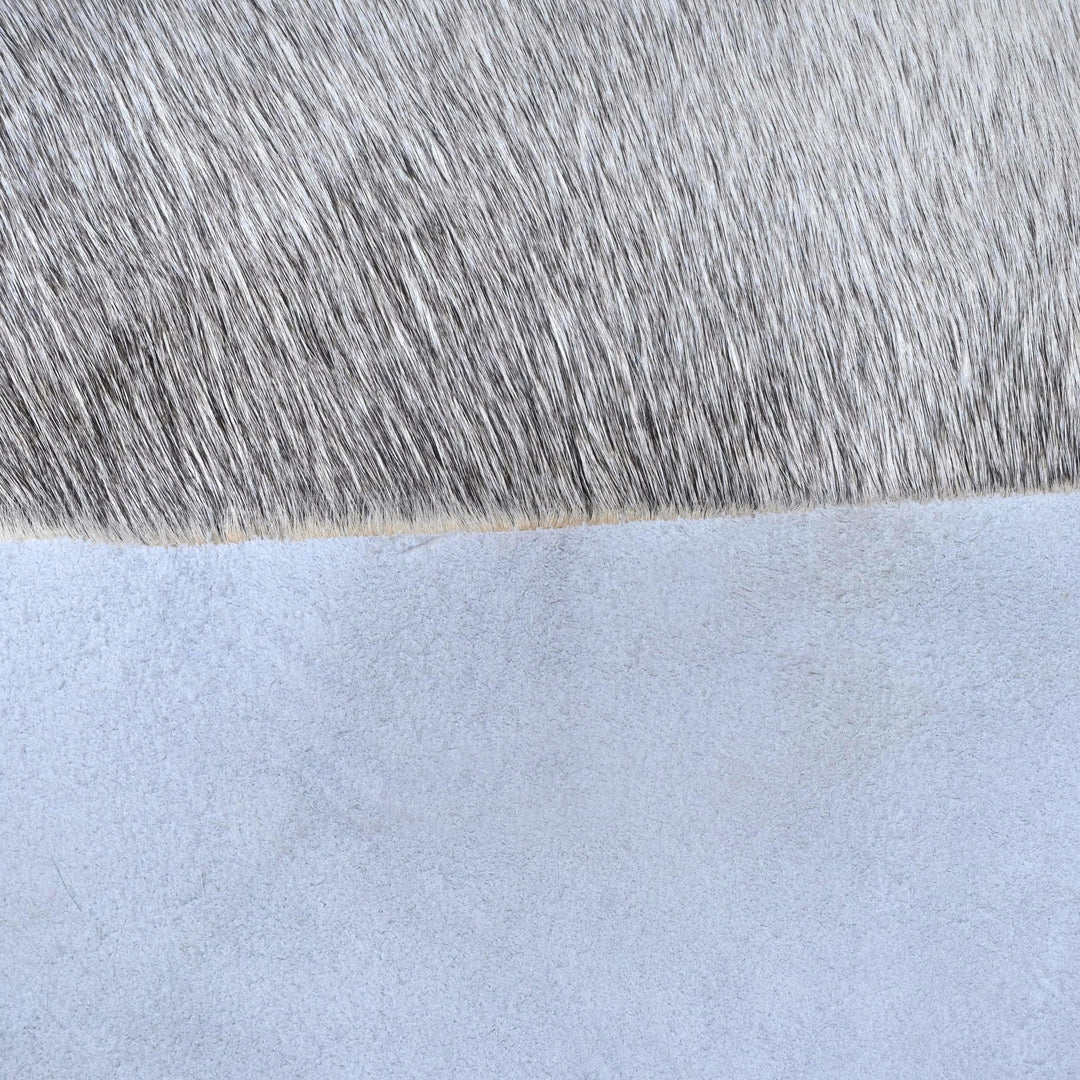 Grey Brindle Cow Hide 6x6 FT