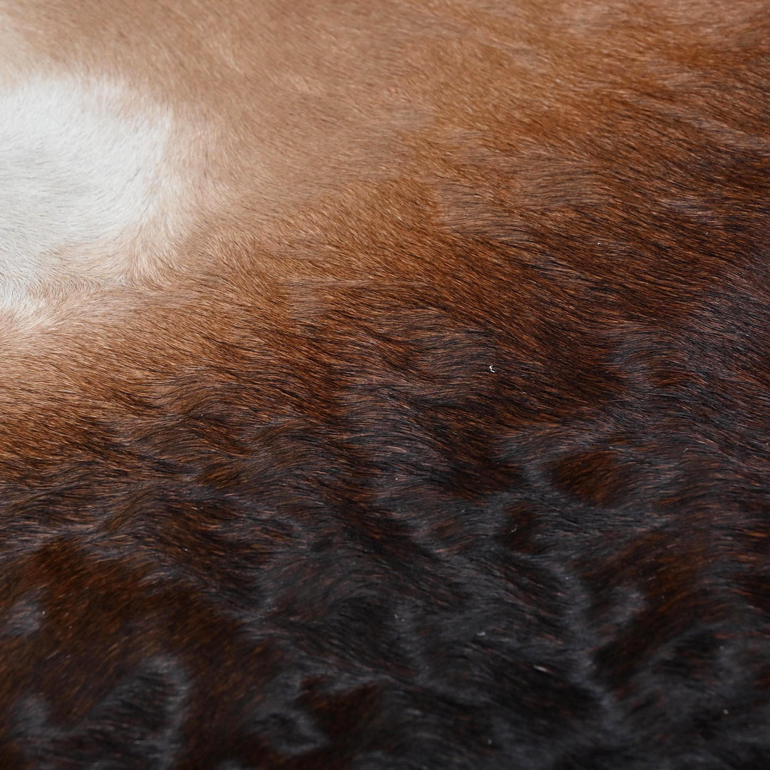 Tricolour Cow Hide 5.5X6 FT