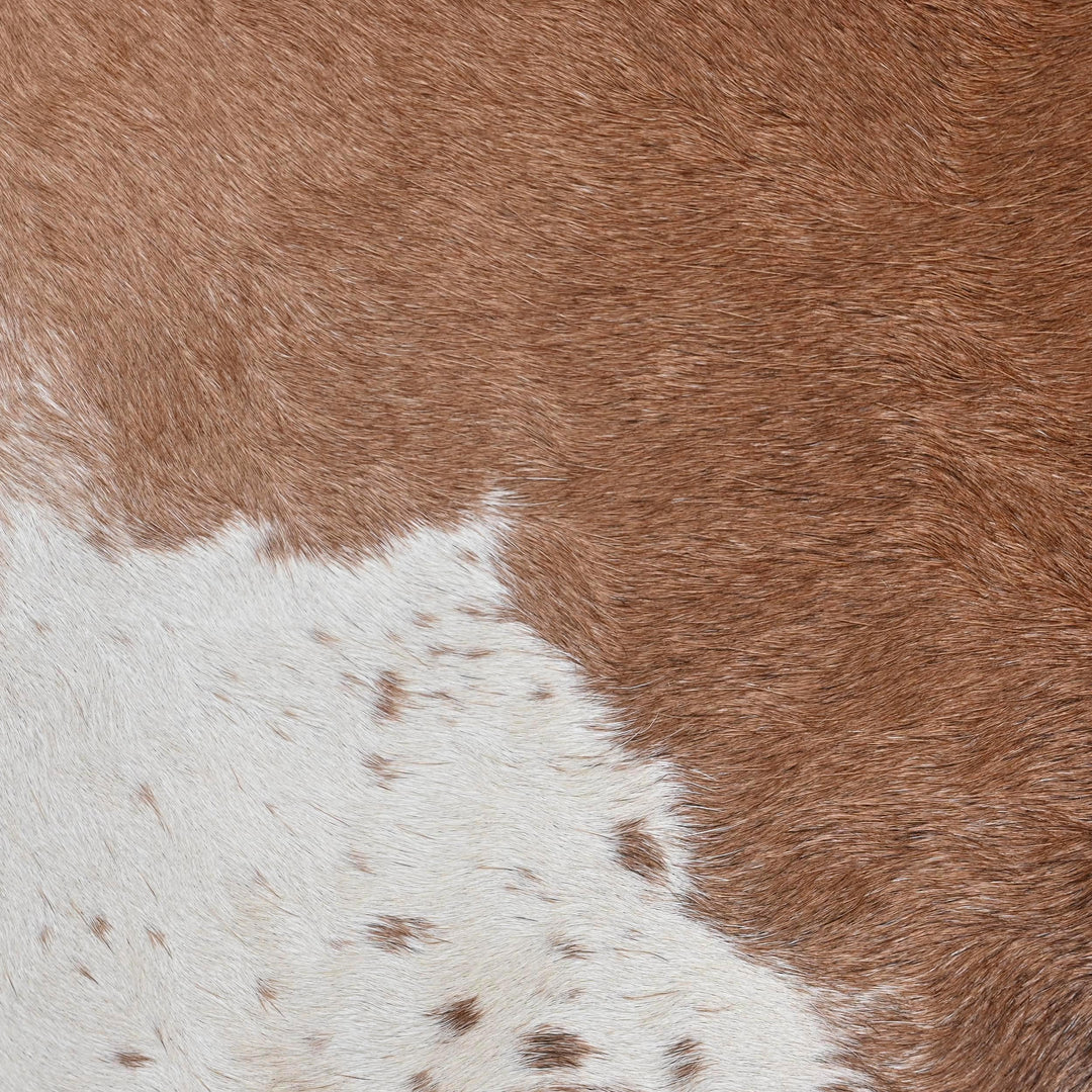 Tricolour Cow Hide 5.5X6 FT