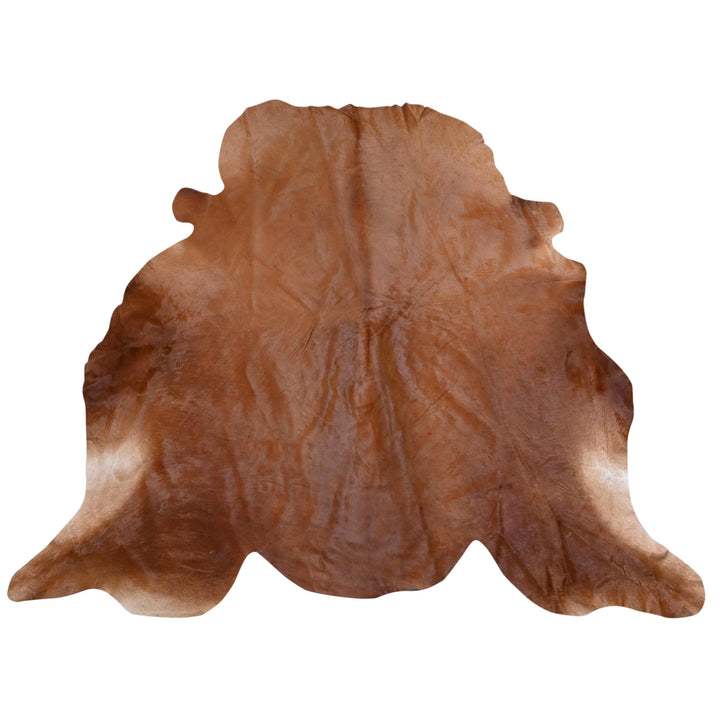 Brown Cow Hide 6.5x6.5 FT