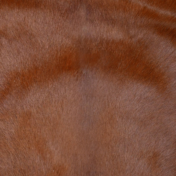 Brown Cow Hide 6.5x6.5 FT