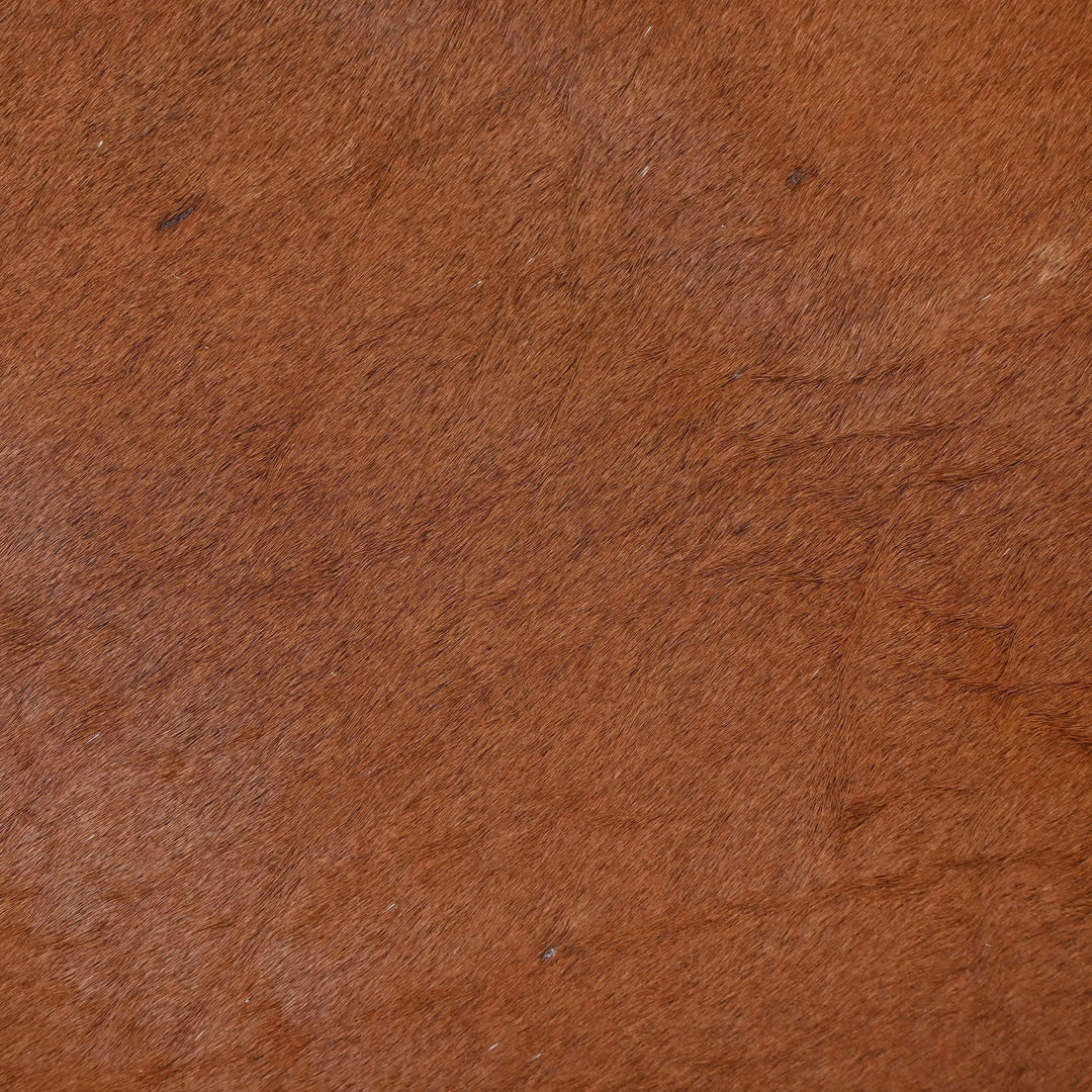 Brown Cow Hide 6.5x6.5 FT