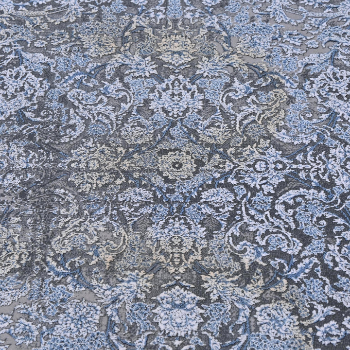 Blue & Grey Persian Rug 5X8 ft