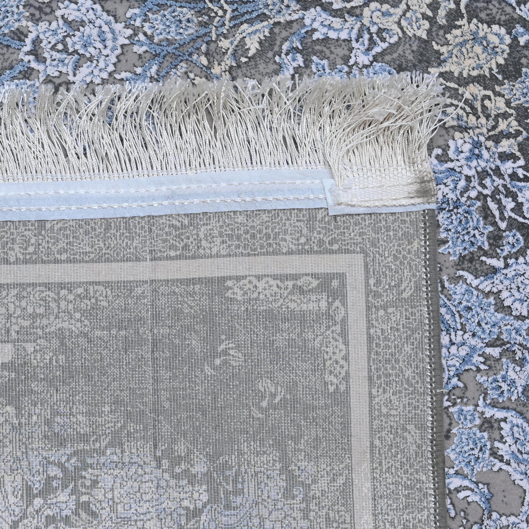 Blue & Grey Persian Rug 5X8 ft