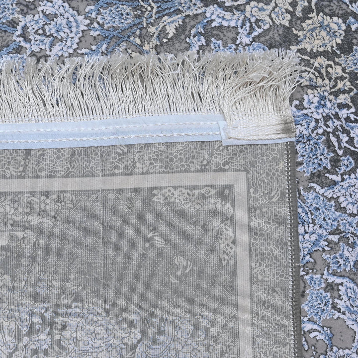 Blue & Grey Persian Rug 5X8 ft