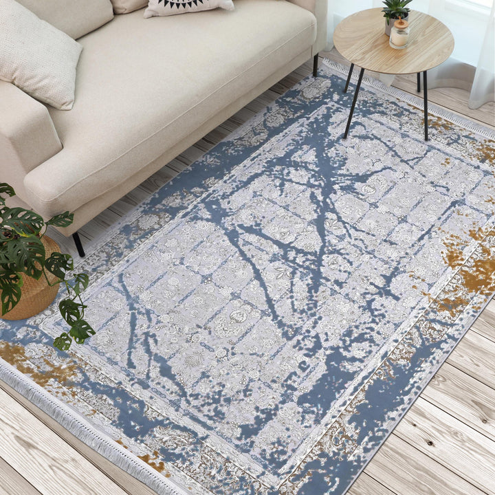 Blue Grey Sp Persian 7x10 FT