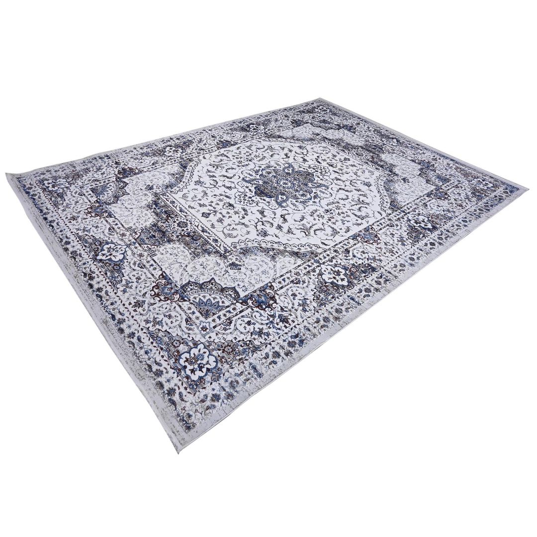 Grey Vintage Turkish Rug 10X13 Ft