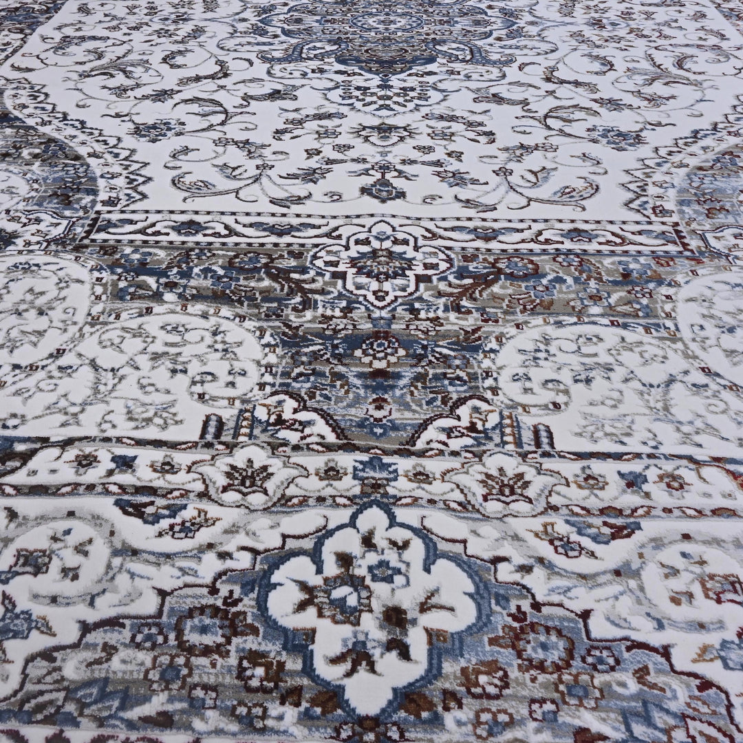 Grey Vintage Turkish Rug 10X13 Ft