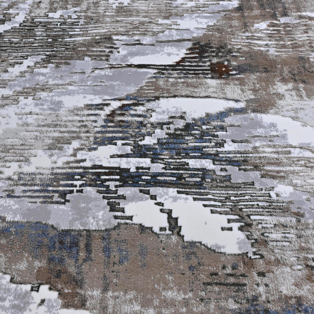 Charocal Abstract Turkish Rug 7x10 ft