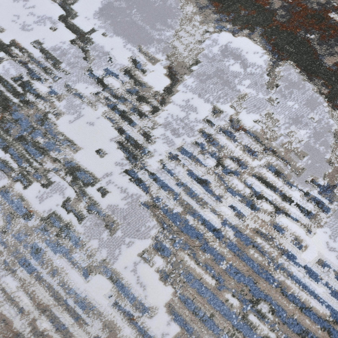 Charocal Abstract Turkish Rug 7x10 ft