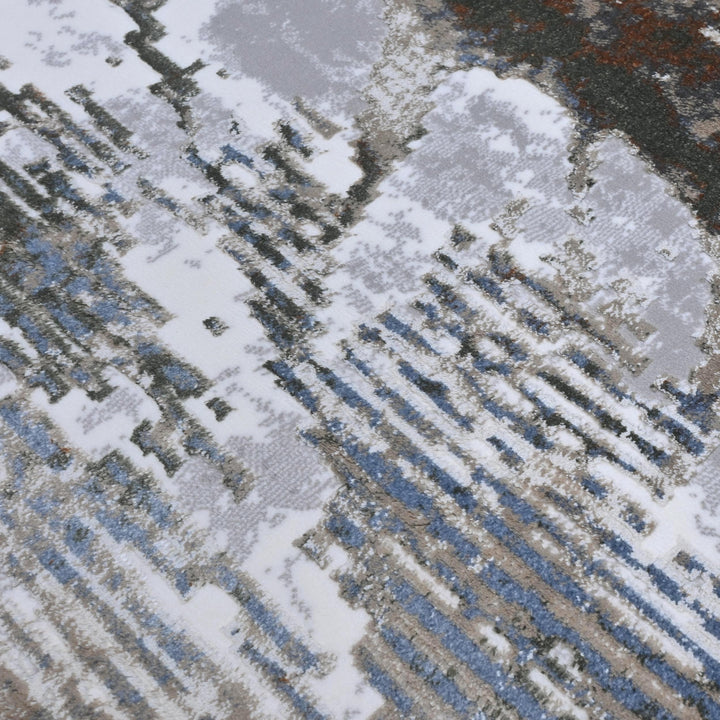 Charocal Abstract Turkish Rug 7x10 ft