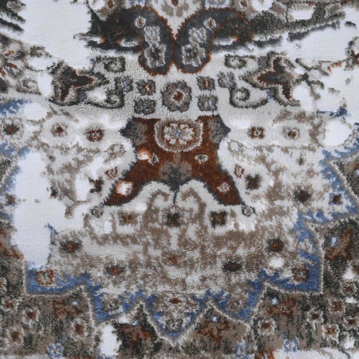 Charocal Grey Vintage Turkish Rug 7x10 ft