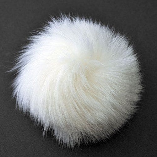 White Fur Runner 2x6 ft