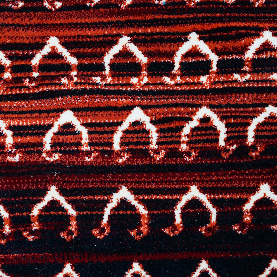 Rust Traditional Turkish Rug 7x10 ft