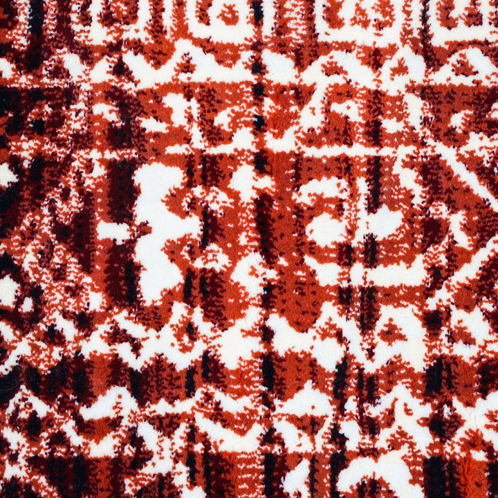 Rust Traditional Turkish Rug 7x10 ft