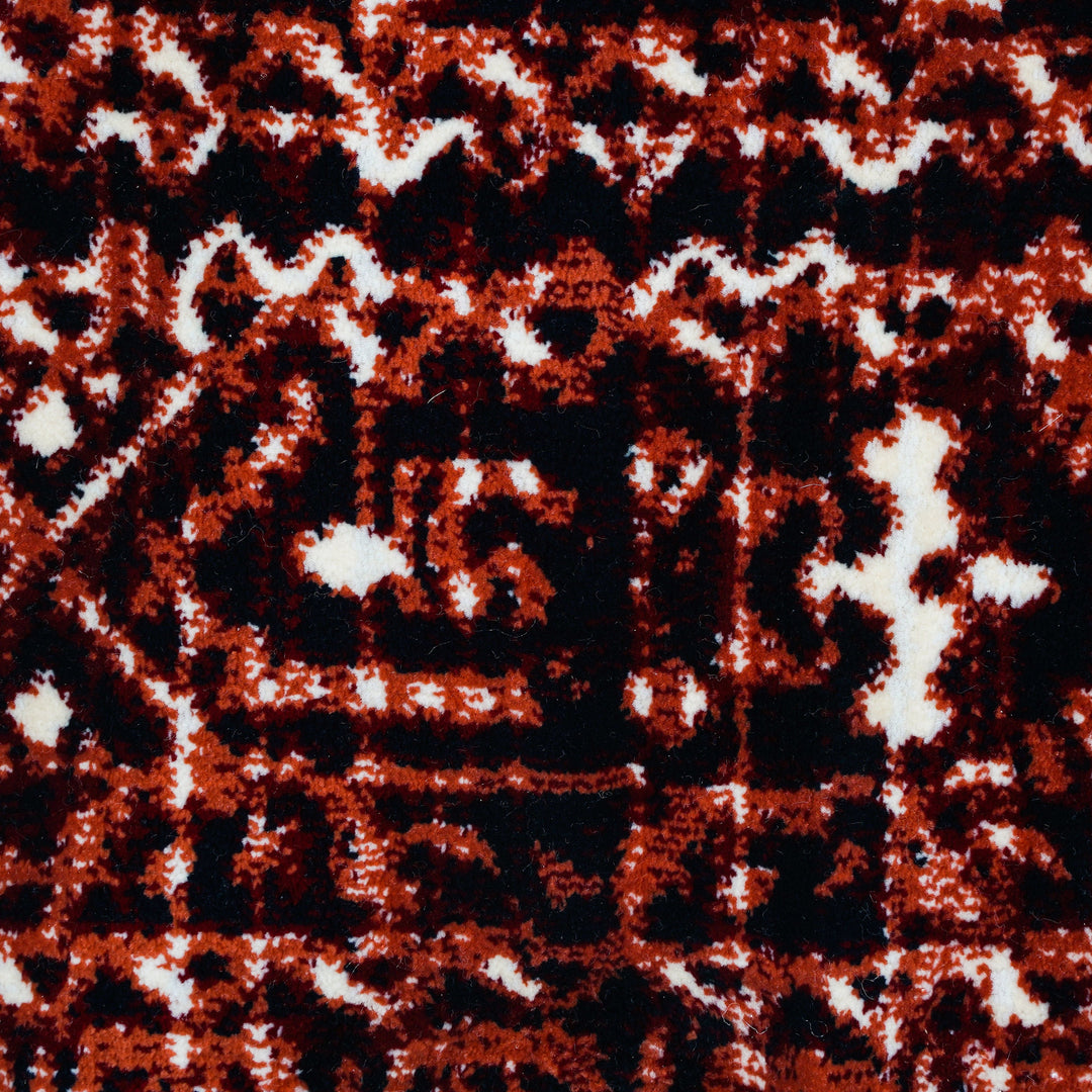 Rust Traditional Turkish Rug 7x10 ft