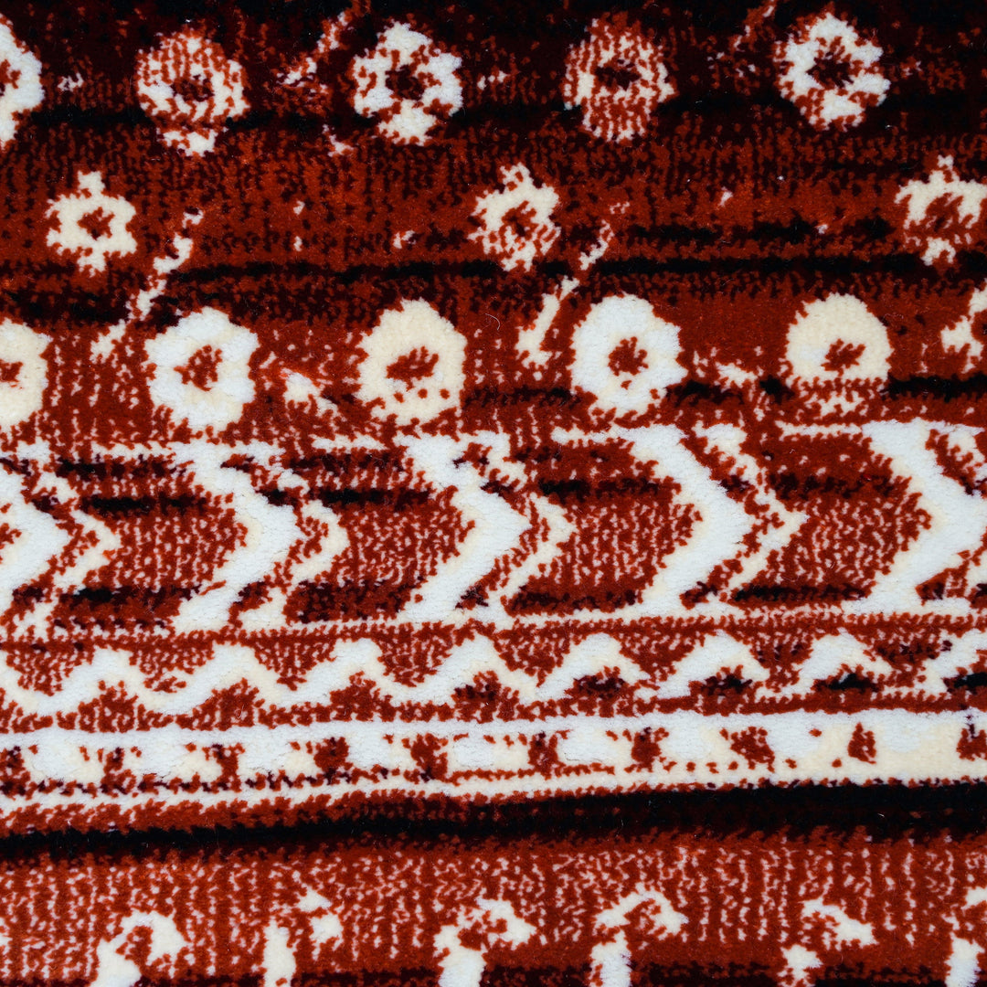 Rust Traditional Turkish Rug 7x10 ft