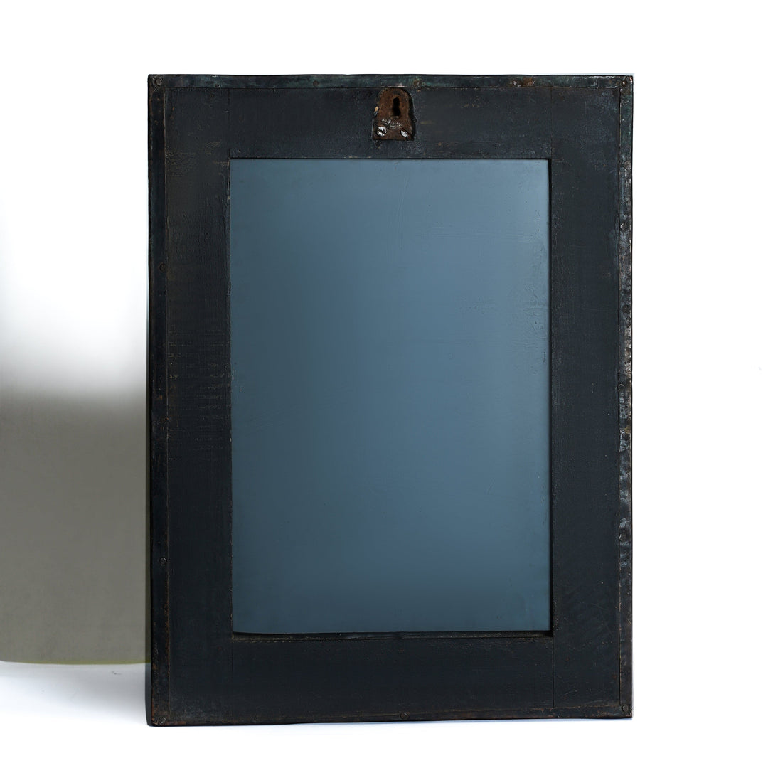 Hand Beaten Copper Mirror 12x16 CM