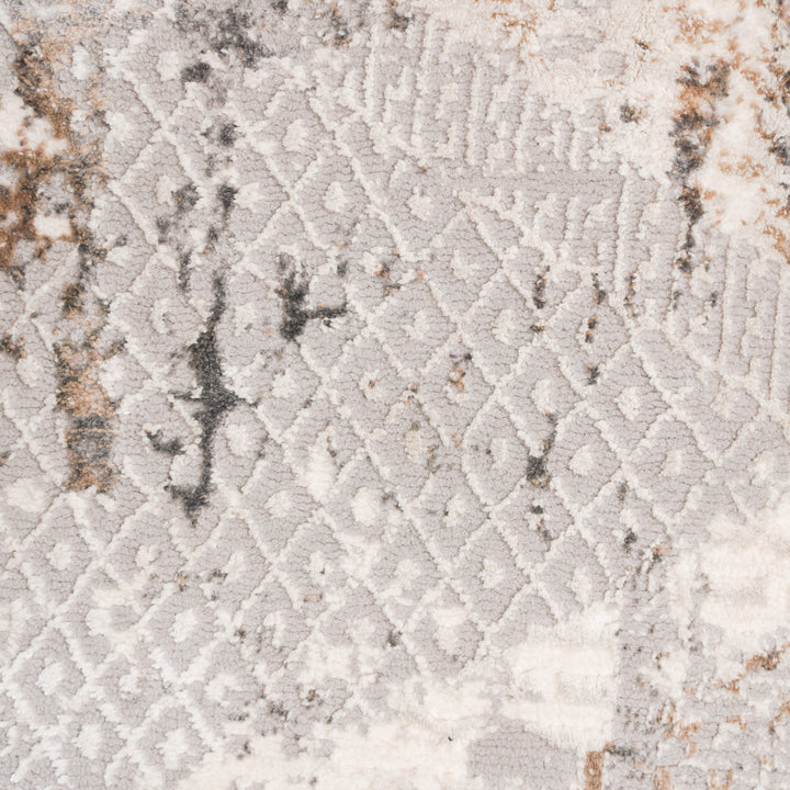 Off White Plain Turkish Rug 4x6 FT