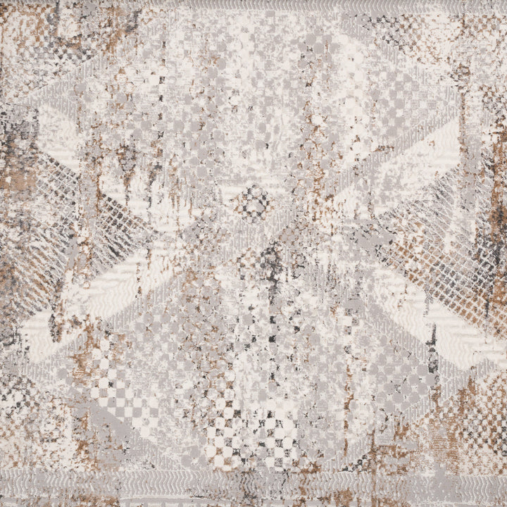 Off White Plain Turkish Rug 4x6 FT