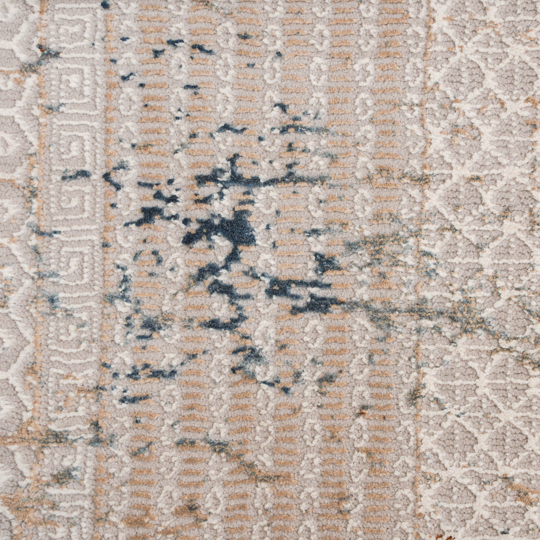 Beige Plain Turkish Rug 4x6 FT