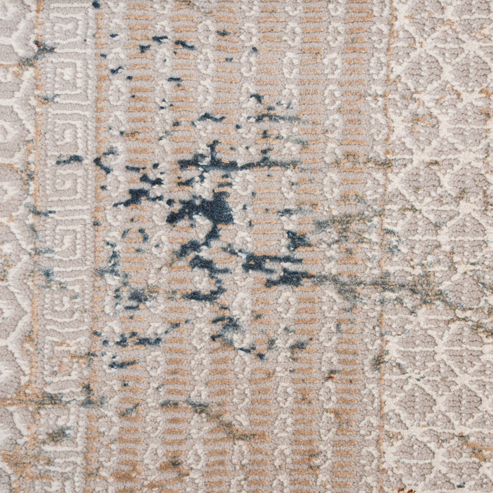 Beige Plain Turkish Rug 4x6 FT