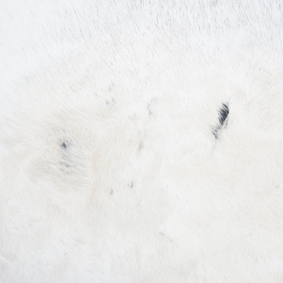 White&Grey Cow Hide 5.5x5.5 FT