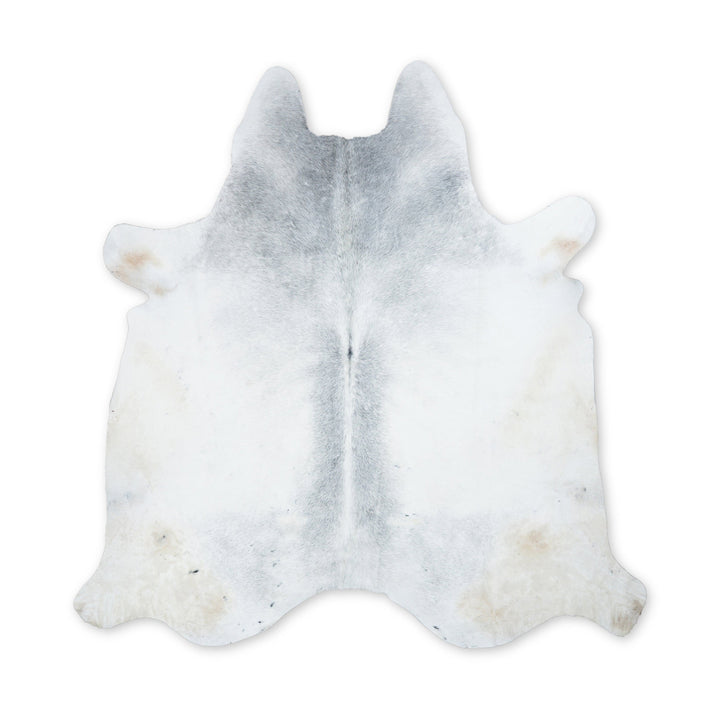 White&Grey Cow Hide 5.5x5.5 FT