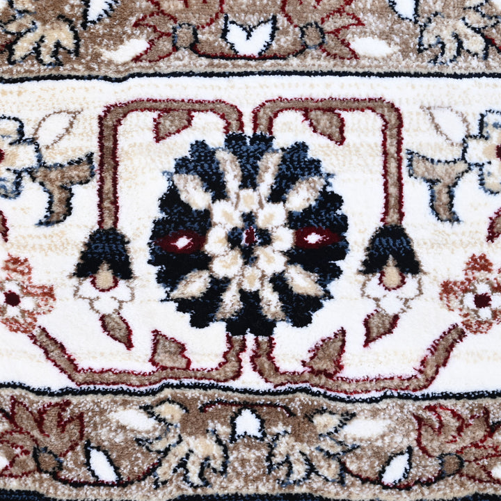 Blue & Brown Turkish Rug 8X11 Ft