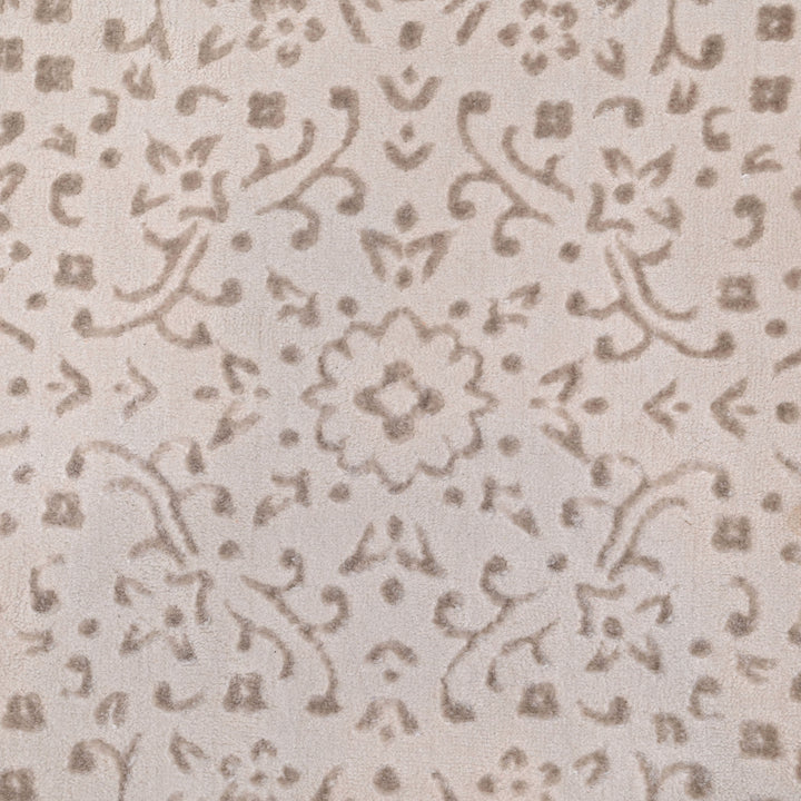 Beige Abstarct Turkish Rug 8X11 Ft