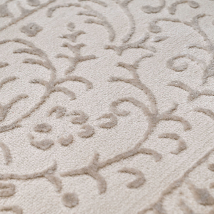 Beige Abstarct Turkish Rug 8X11 Ft