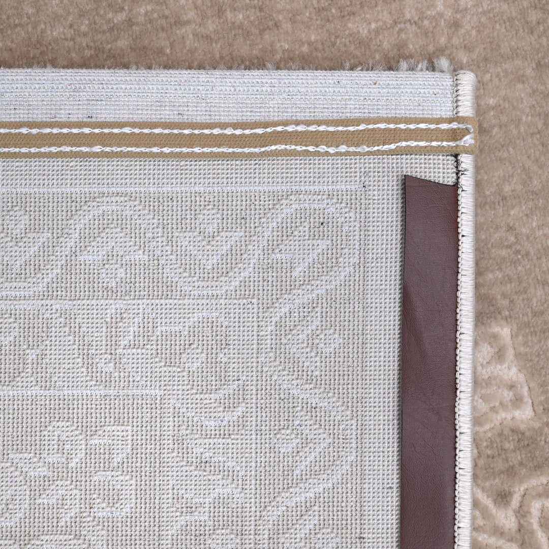Beige Abstarct Turkish Rug 8X11 Ft