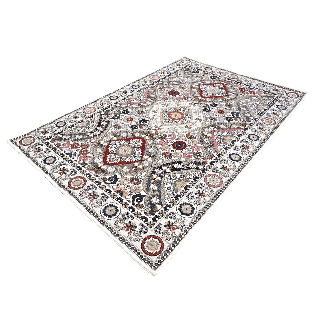 Multi Antique Turkish Rug 7x10 FT