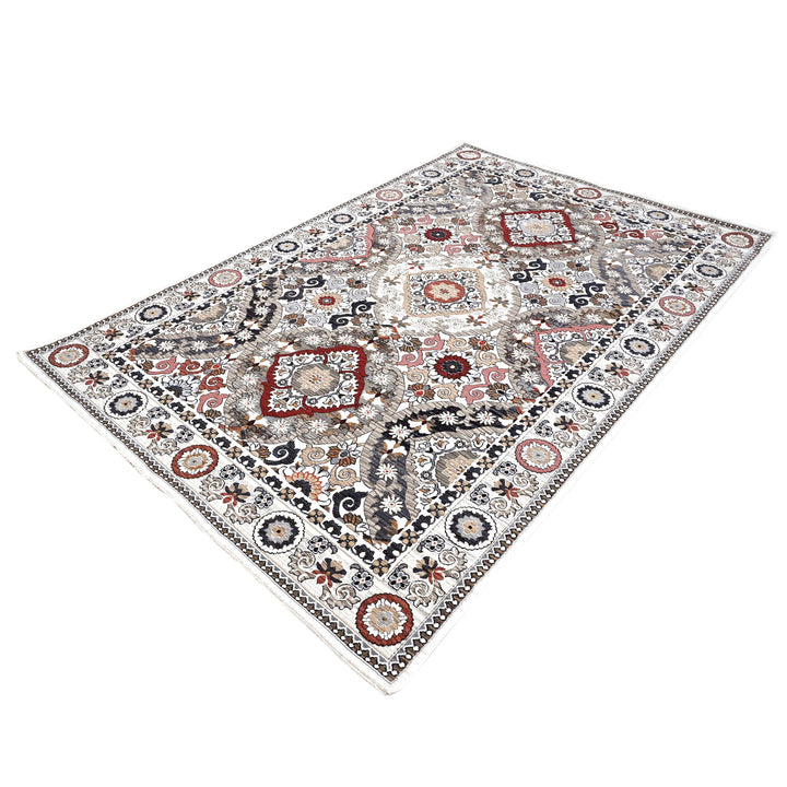 Multi Antique Turkish Rug 7x10 FT