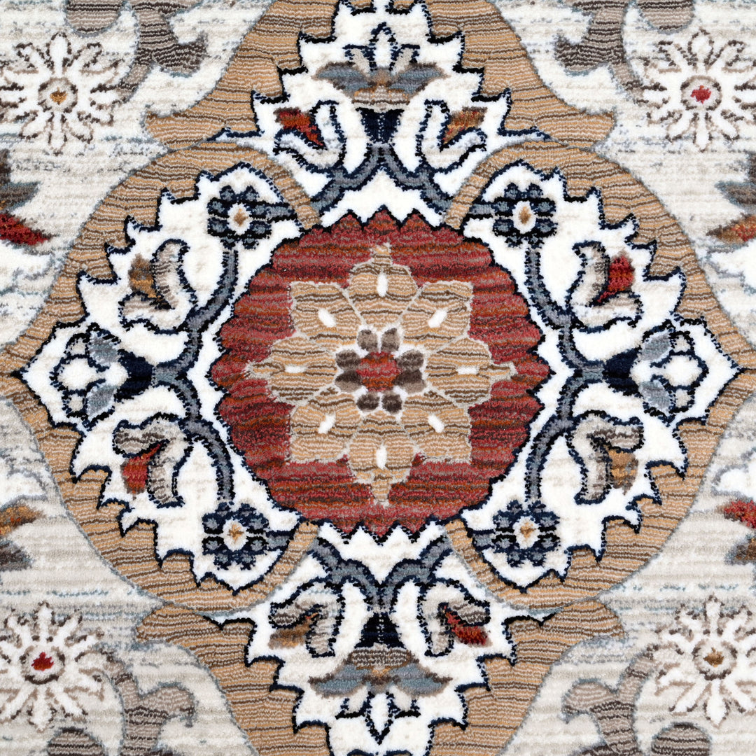 Multi Antique Turkish Rug 7x10 FT