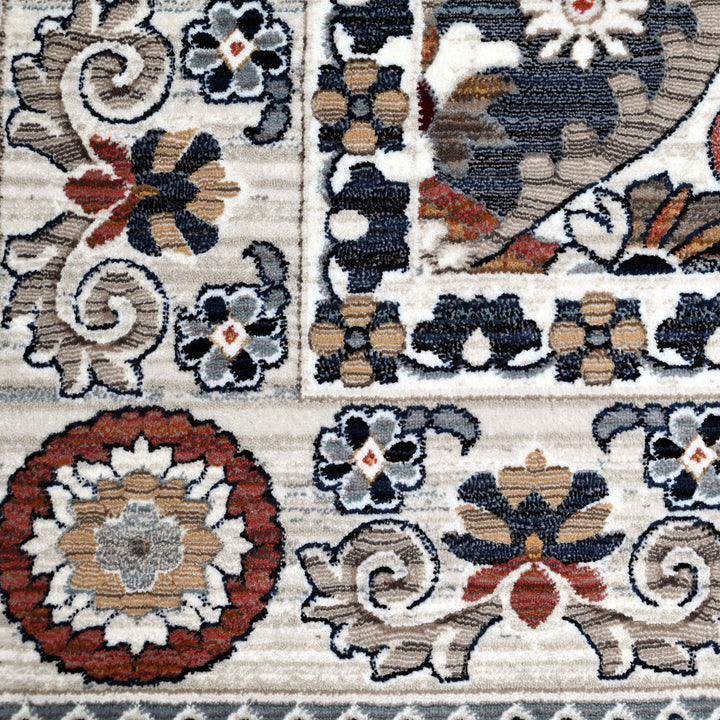 Multi Antique Turkish Rug 7x10 FT