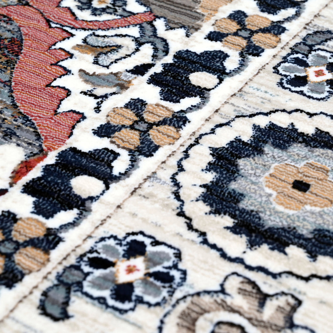 Multi Antique Turkish Rug 7x10 FT