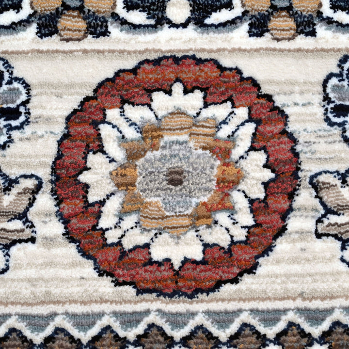 Multi Antique Turkish Rug 7x10 FT