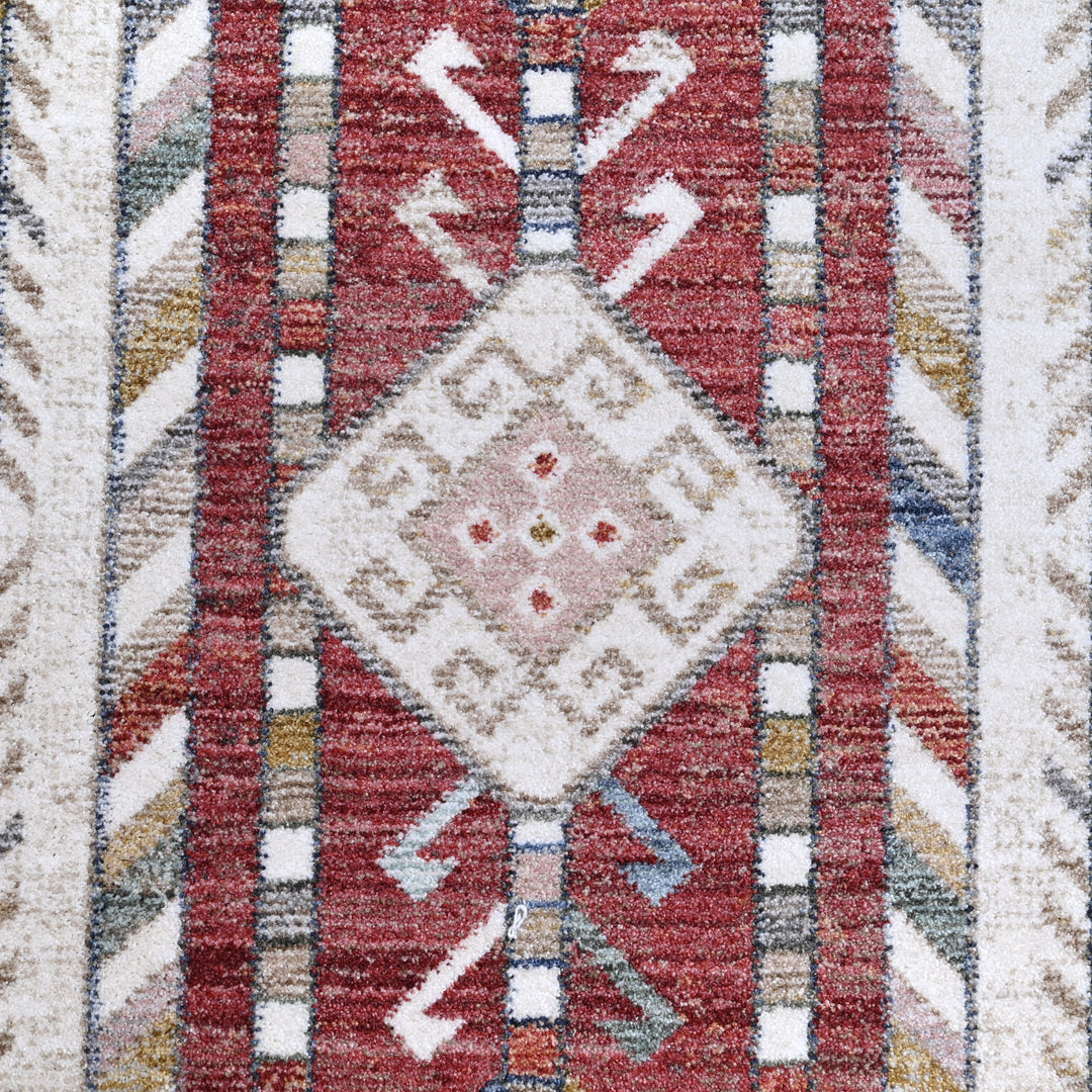 Multi Abstract Turkish Rug 7x10 FT