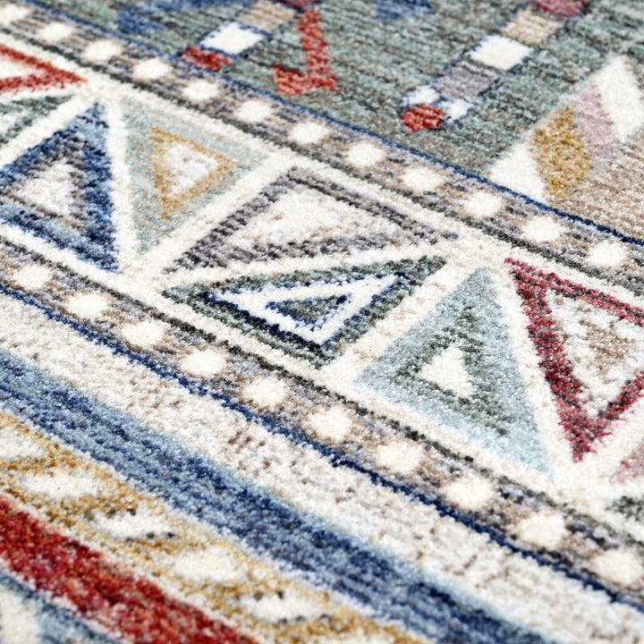 Multi Abstract Turkish Rug 7x10 FT