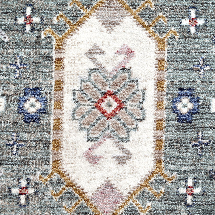 Multi Abstract Turkish Rug 7x10 FT