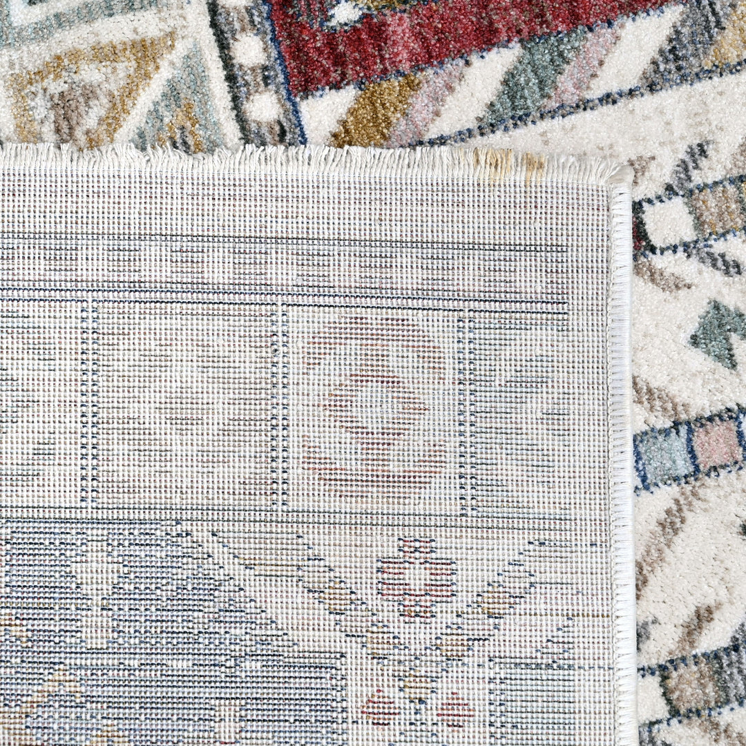 Multi Abstract Turkish Rug 7x10 FT
