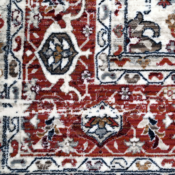 Multi Antique Turkish Rug 7x10 FT