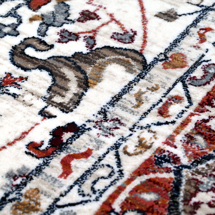Multi Antique Turkish Rug 7x10 FT