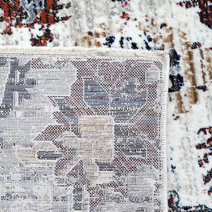Multi Abstract Turkish Rug 7x10 FT