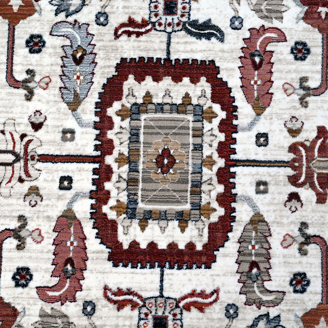Multi Antique Turkish Rug 7x10 FT