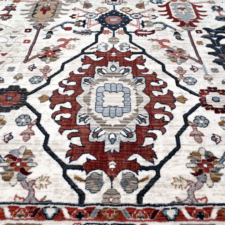 Multi Antique Turkish Rug 7x10 FT