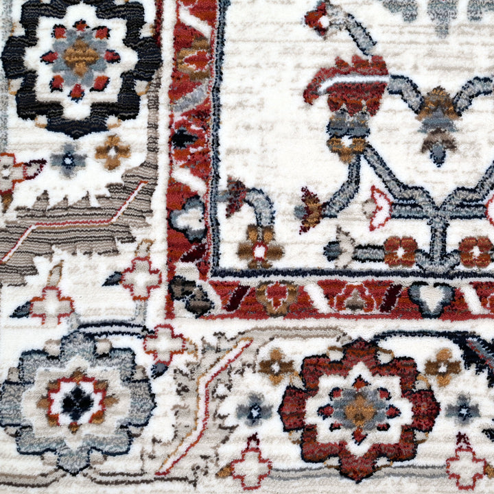Multi Antique Turkish Rug 7x10 FT