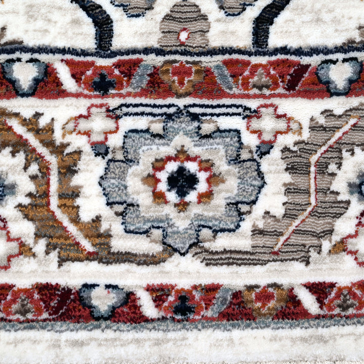 Multi Antique Turkish Rug 7x10 FT