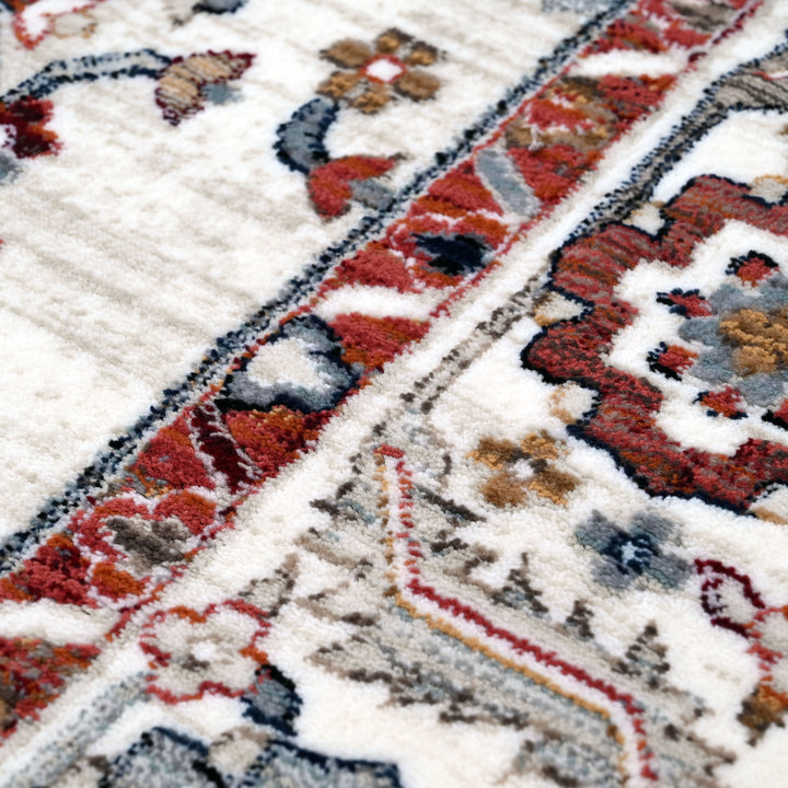 Multi Antique Turkish Rug 7x10 FT